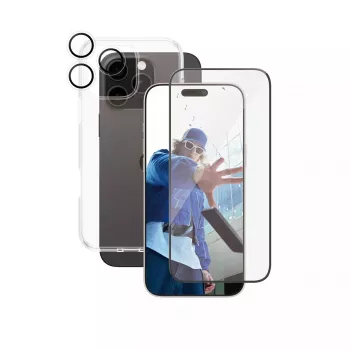 PanzerGlass® | CARE by® Flagship 3-in-1 rinkinys iPhone 16 Pro Max