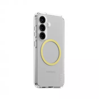 PanzerGlass CARE™ by ® Urban Combat dėklas Samsung Galaxy S25, skaidrus su Chardonnay, Qi suderinamas
