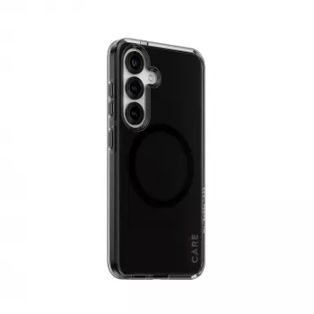 PanzerGlass CARE™ by ® Urban Combat Case Smokey su Juodu Qi suderinamas Samsung Galaxy S25
