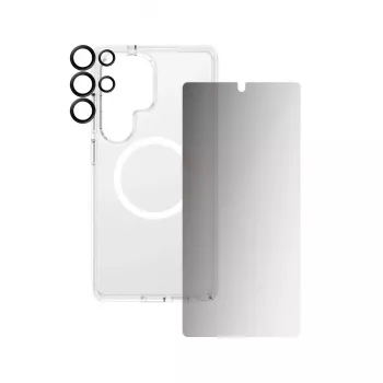 PanzerGlass CARE by ® Flagship 3-in-1 privatumo rinkinys Samsung Galaxy S25 Ultra, atsparus įbrėžimams ir smūgiams