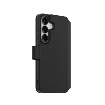 Dėklas Piniginė PanzerGlass Samsung Galaxy S25 Skaidrus su Pėdele