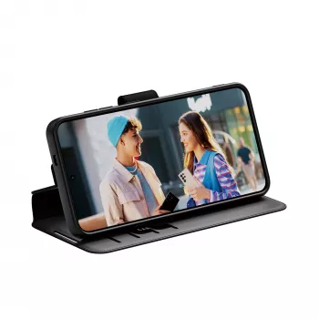 Dėklas Piniginė PanzerGlass Samsung Galaxy S25 Skaidrus su Pėdele