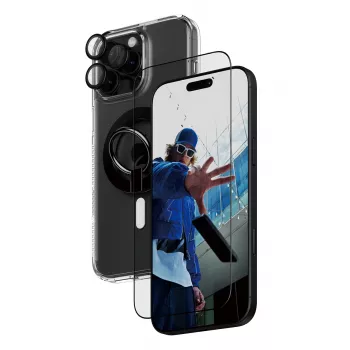 PanzerGlass ® 4-in-1 apsaugos rinkinys iPhone 16 Pro Max