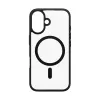 PanzerGlass HardCase Skaidrus su juodu rėmeliu ir MagSafe, iPhone 16