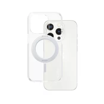 PanzerGlass CARE™ by ® Dėklas Skaidrus su Sidabriniu Stovu ir MagSafe iPhone 15 Pro