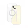 PanzerGlass CARE by ® Feature Case permatomas su sidabriniu kojelės stovu ir MagSafe, iPhone 15 Plus