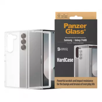 PanzerGlass® HardCase Transparent Samsung Galaxy Z Fold6, Dėklas, Samsung, Samsung - Galaxy Z Fold6, Skaidrus