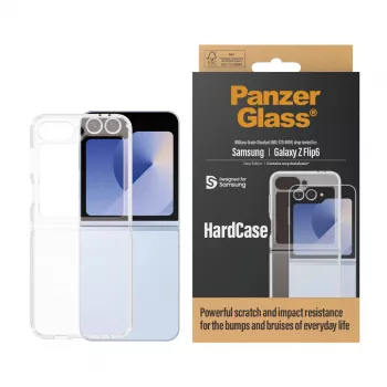 PanzerGlass® HardCase permatomas Samsung Galaxy Z Flip6 dėklas