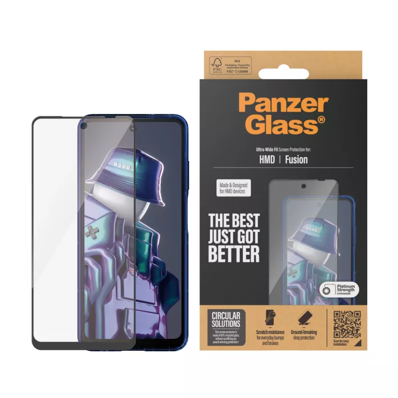 PanzerGlass® ekrano apsauga HMD Fusion | Ultra-Wide Fit