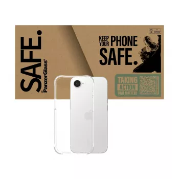 PanzerGlass SAFE. by ® TPU dėklas Skaidrus iPhone 17e | 16e