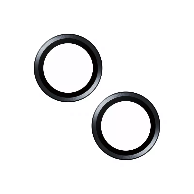 PanzerGlass ® Hoops® apsauga fotoaparatų lęšiams, juoda, iPhone 15 | 15 Plus