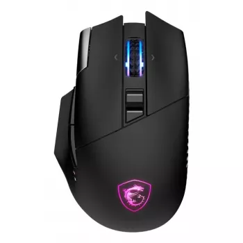 MSI S12-4301370-CLA žaidimų pelė Dešinei rankai RF belaidė + Bluetooth + USB Type-A optinė 26000 DPI