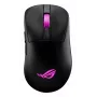 ASUS ROG Keris II Origin BLK pelė žaidimams, dešinei rankai, RF belaidis + Bluetooth + USB Type-A, optinė, 42000 DPI