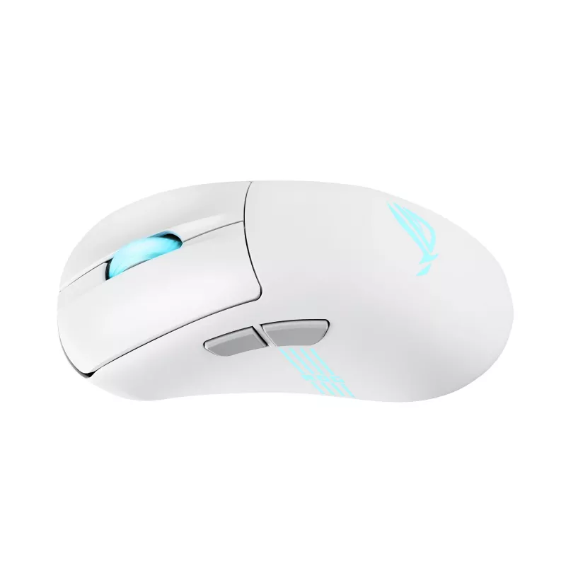ASUS ROG Keris II Origin WHT pelė žaidimams Dešinei rankai RF Wireless + Bluetooth + USB Type-A Optinė 42000 DPI