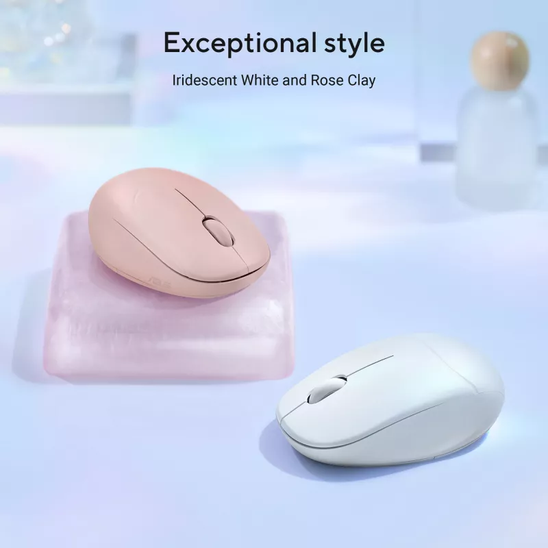 ASUS Fragrance MD101 pelė, Home, Ambidextrinė, RF Wireless + Bluetooth, Optinė, 2400 DPI