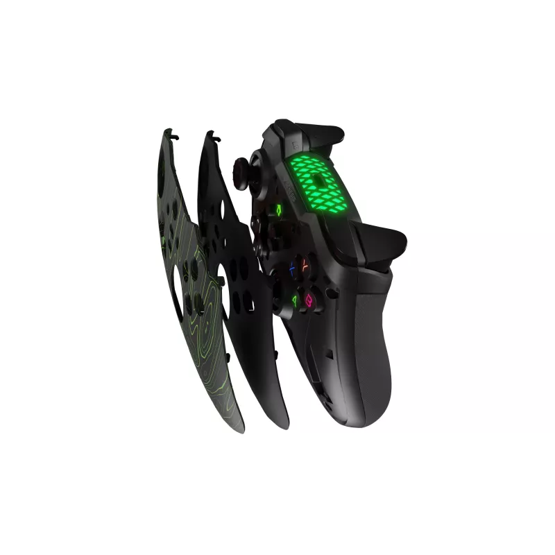 GENESIS Mangan 400 Black Bluetooth žaidimų pultas Analoginis / Skaitmeninis Android, MAC, Nintendo Switch, PC, iOS