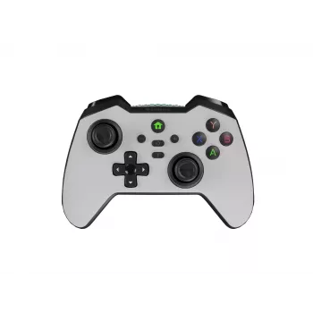 GENESIS Mangan 400 White Bluetooth žaidimų pultas Analoginis / Skaitmeninis Android, MAC, Nintendo Switch, PC, iOS