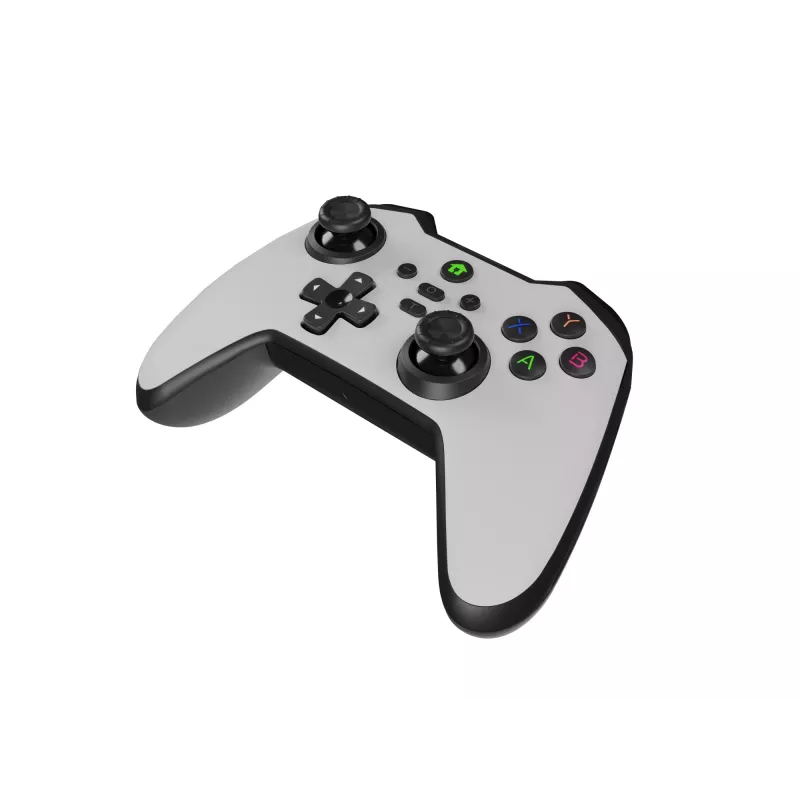 GENESIS Mangan 400 White Bluetooth žaidimų pultas Analoginis / Skaitmeninis Android, MAC, Nintendo Switch, PC, iOS