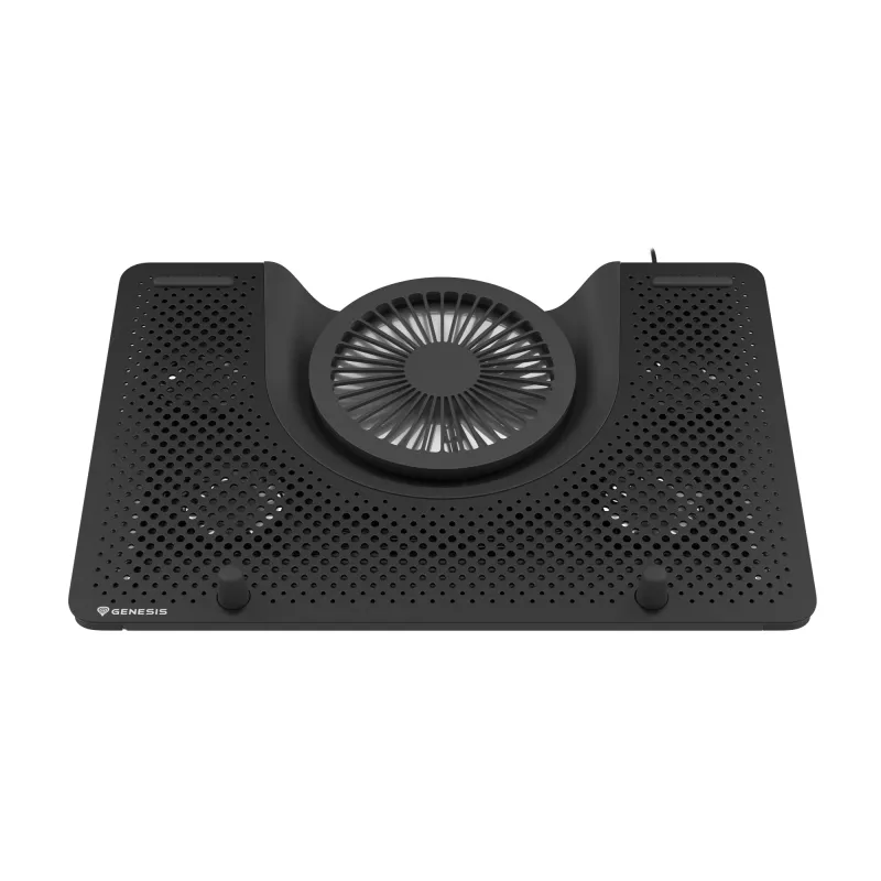 GENESIS Oxid 550 aušintuvas nešiojamam kompiuteriui 43,9 cm (17,3 colio) 2800 aps./min. Juodas