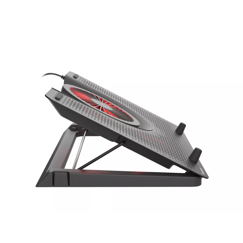 GENESIS Oxid 550 aušintuvas nešiojamam kompiuteriui 43,9 cm (17,3 colio) 2800 aps./min. Juodas