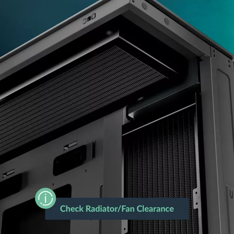 ARCTIC Xtender VG (balta) Premium E-ATX kompiuterio korpusas su vertikaliu GPU montavimu