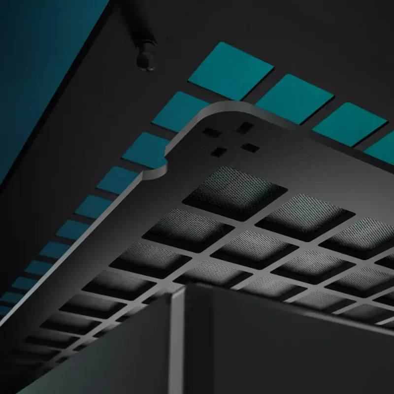 ARCTIC Xtender VG (balta) Premium E-ATX kompiuterio korpusas su vertikaliu GPU montavimu