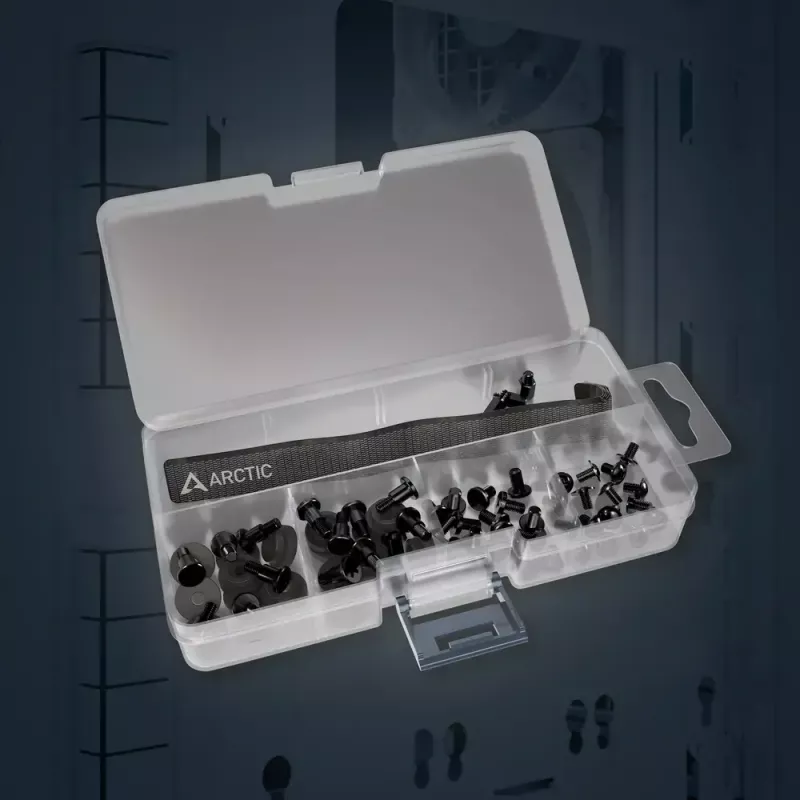 ARCTIC Xtender VG (balta) Premium E-ATX kompiuterio korpusas su vertikaliu GPU montavimu