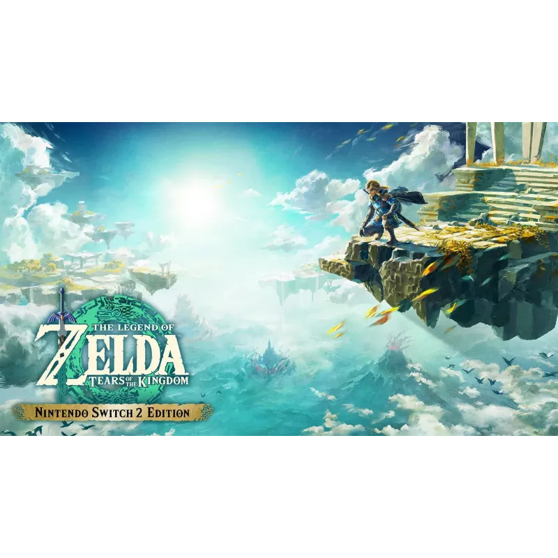 Nintendo The Legend of Zelda: Tears of the Kingdom Nintendo Switch 2 leidimas (vokiečių, olandų, anglų, ispanų, prancūzų, italų, japonų, korėjiečių, rusų k.)