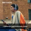 Sony WHCH520Y.CE7 belaidės ausinės, geltonos
