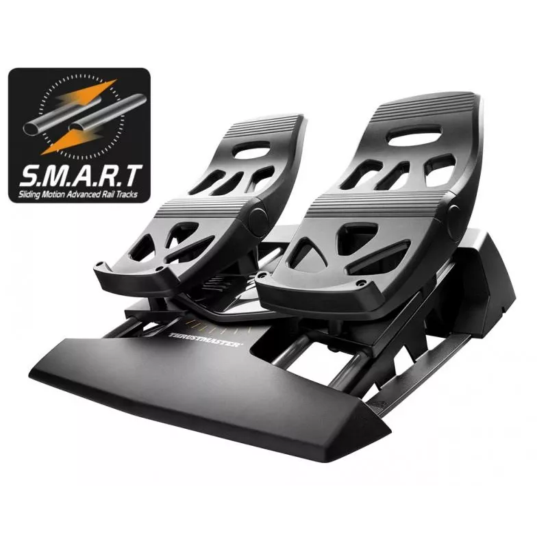 Thrustmaster T-16000M FCS Flight Pack – juodas USB valdymo pultas (joystick) analoginis/digitalinis MAC, PC