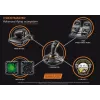 Thrustmaster T-16000M FCS Flight Pack – juodas USB valdymo pultas (joystick) analoginis/digitalinis MAC, PC