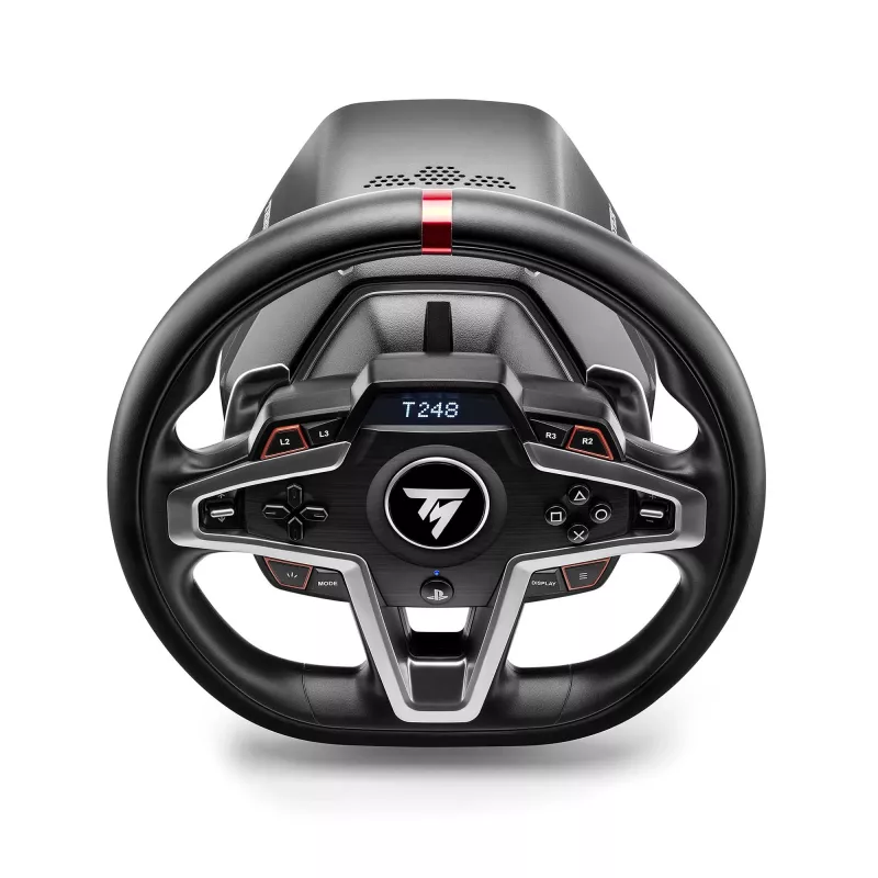 Thrustmaster T248 juodas lenktynių vairas su pedalais, PC, PlayStation 4, PlayStation 5
