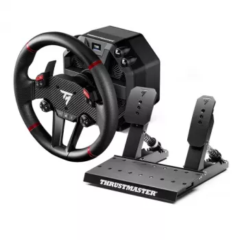 Thrustmaster T598 Black, Red USB vairas + pedalai Analogue / Digital PC, PlayStation 4, PlayStation 5