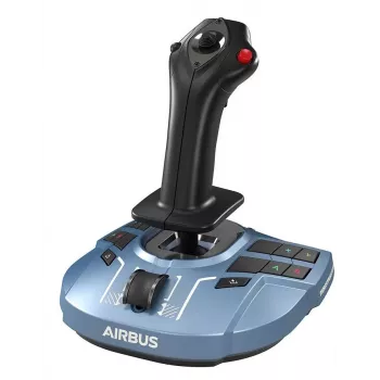 Thrustmaster TCA Sidestick X Airbus Edition, juoda, pilka, USB vairalazdė, skirta PC ir Xbox