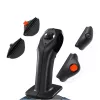 Thrustmaster TCA Sidestick X Airbus Edition, juoda, pilka, USB vairalazdė, skirta PC ir Xbox