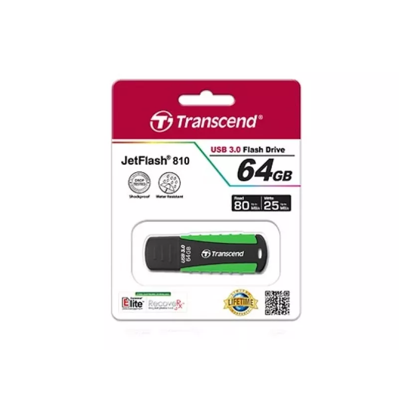 USB atmintukas Transcend 64GB USB Type-A 3.2 Gen 1 JetFlash 810