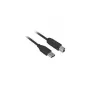 USB laidas Sharkoon 5m USB 3.2 Gen 1 USB A USB B juodas
