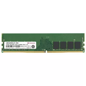 TRANSCEND 16 GB JetRam DDR4 3200 MHz U-DIMM 1rx8 2gx8 CL22 1,2 V