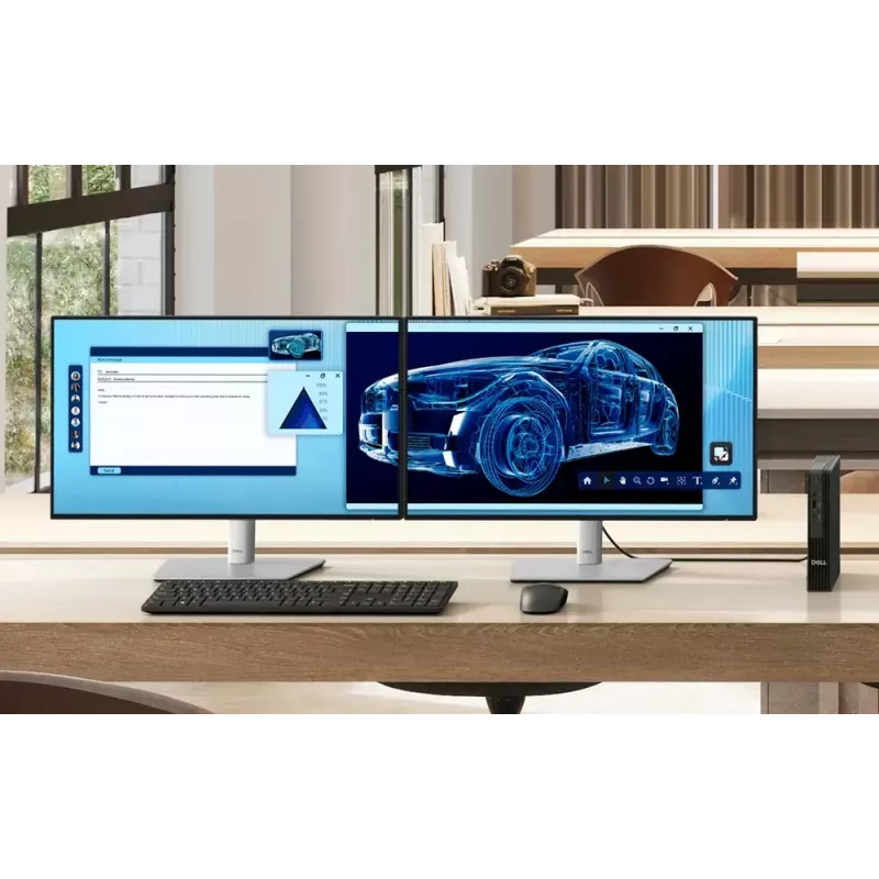 DELL Pro QBM1250 Plus Intel Core Ultra 7 265 16 GB DDR5-SDRAM 512 GB SSD Windows 11 Pro Micro PC Mini PC Juoda