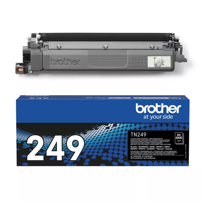 Brother TN-249BK kasetė su toneriu 1 vnt. Originali Juoda