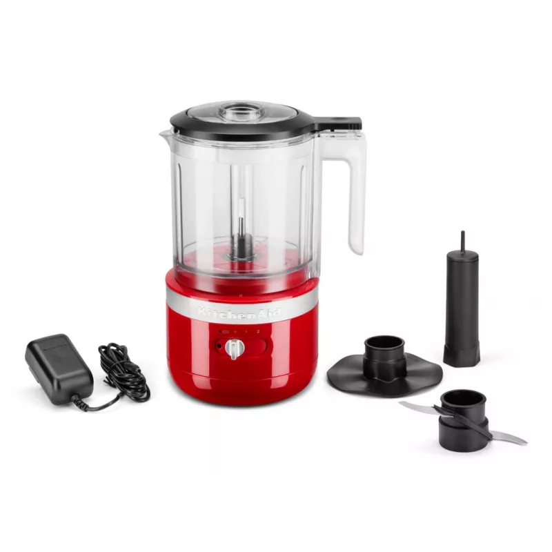 Elektrinis smulkintuvas KitchenAid 5KFCB519EER 1,19 L 24 W permatomas raudonas