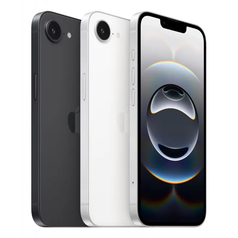APPLE iPhone 16E - Juoda - 256GB - iOS 18 (MD1T4ZD/A)
