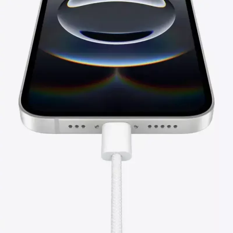 Išmanusis telefonas Apple iPhone 16e — 6,1 colio (15,5 cm) ekranas, A18, 512 GB, Dual SIM, 5G, 48 MP galinė, Balta