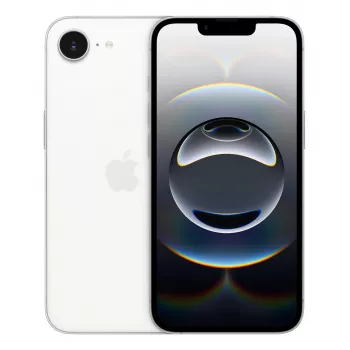 Išmanusis telefonas Apple iPhone 16e — 6,1 colio (15,5 cm) ekranas, A18, 512 GB, Dual SIM, 5G, 48 MP galinė, Balta
