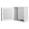 DIGITUS 12U sieninis montavimo spintelė, SOHO, nesurinkta 595x540x400 mm, perforuotos priekinės durelės, pilka