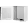 DIGITUS 12U sieninis montavimo spintelė, SOHO, nesurinkta 595x540x400 mm, perforuotos priekinės durelės, pilka