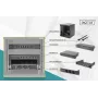 DIGITUS 10 colių tinklo rinkinys - 6U spintele, lentyna, PDU, 8 prievadų jungiklis, CAT6 skydelis