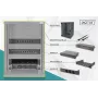 DIGITUS DN-10-SET-2-B 10 inch tinklo rinkinys su 9U spintele, lentyna, PDU, 8 prievadų jungikliu, CAT6 pataisų skydeliu