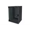 DIGITUS DN-10-SET-2-B 10 inch tinklo rinkinys su 9U spintele, lentyna, PDU, 8 prievadų jungikliu, CAT6 pataisų skydeliu