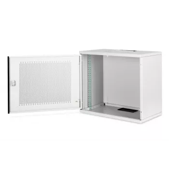 DIGITUS 9U sieninis montavimo spintos korpusas - SOHO nesurinktas 460x540x400 mm perforuotos priekinės durelės pilka